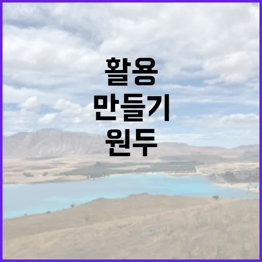 커피원두의 매력, …