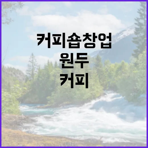 커피원두로 완벽한 …
