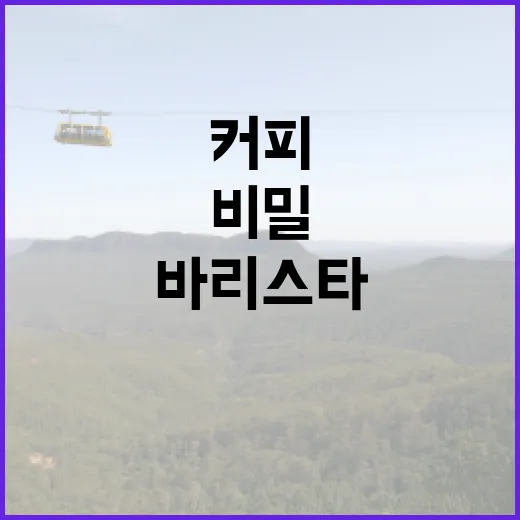 커피의 매력과 바리…