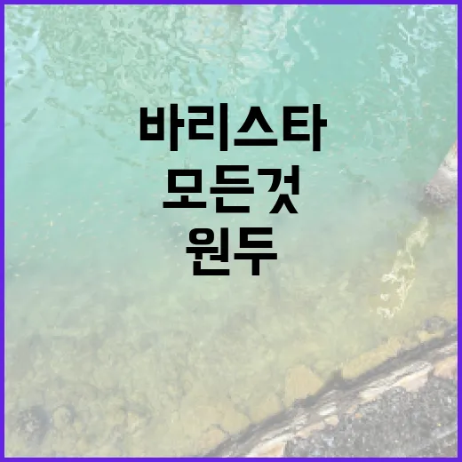 커피원두의 비밀: …