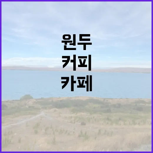 커피원두로 완성하는 나만의 카페 꿈