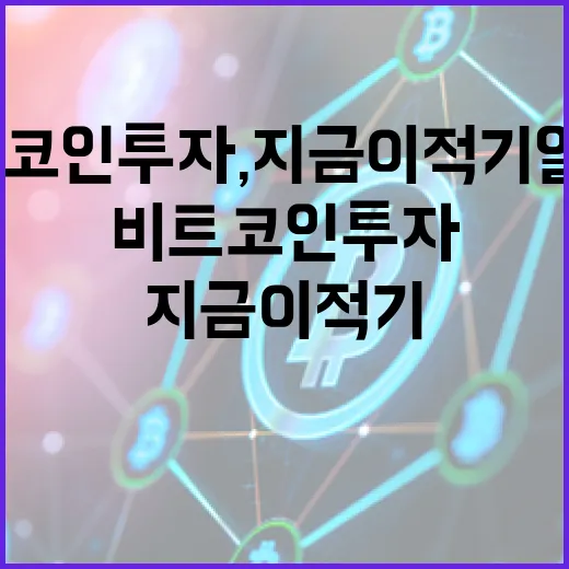 비트코인 투자, 지금이 적기일까?