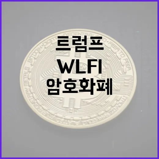 트럼프의 암호화폐… WLFI와 시세조작 논란의 진실