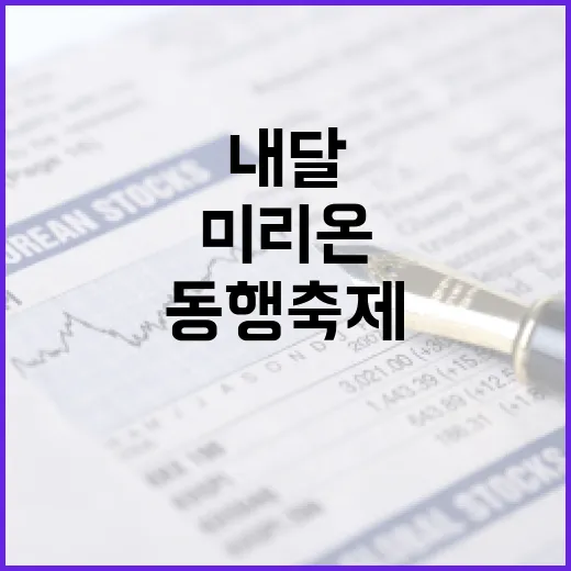 내달 미리 온 동행축제, 소상공인 제품 최대 30% 할인