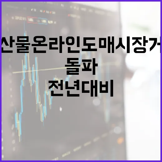 농수산물 온라인도매…