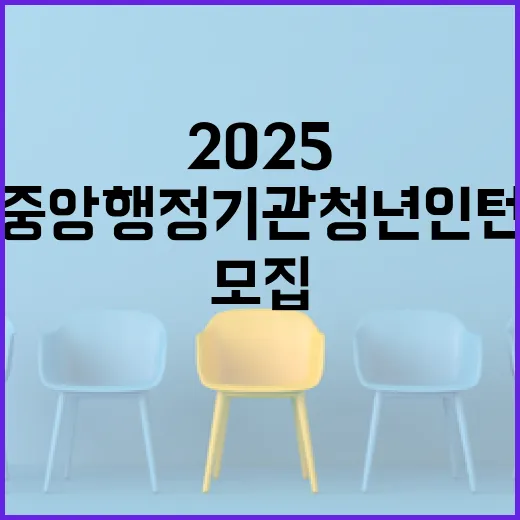 2025 중앙행정기…