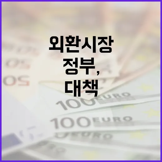 정부, 외환시장 개장시간 연장과 수급 개선 대책 강화