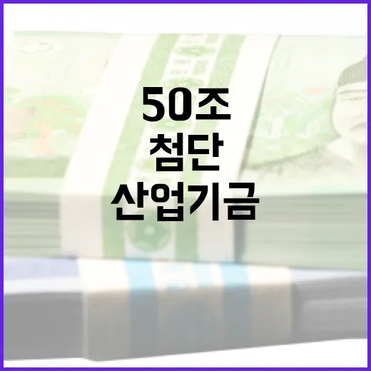 50조 첨단산업기금 출범 임박