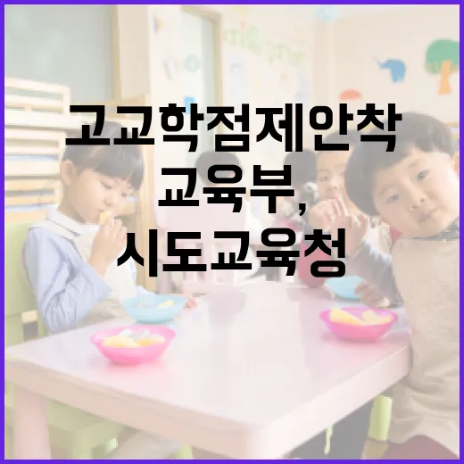 교육부, 고교학점제 안착 위해 시도교육청과 협력 강화