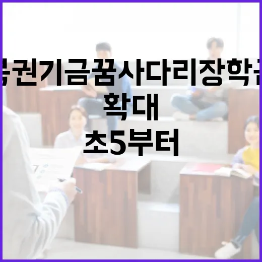 복권기금 꿈사다리 …
