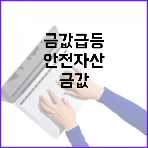 금값 급등, 안전자산으로 주목받다