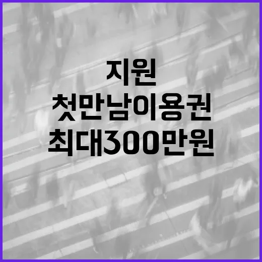 첫만남 이용권, 출생아에 최대 300만원 지원