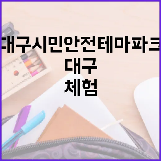 대구시민안전테마파크…