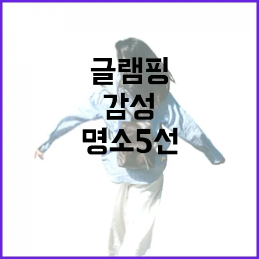 강원 겨울 감성 글램핑 명소 5선