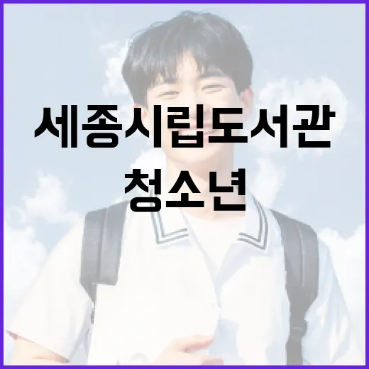 세종시립도서관 청소년 전용 공간 IDO