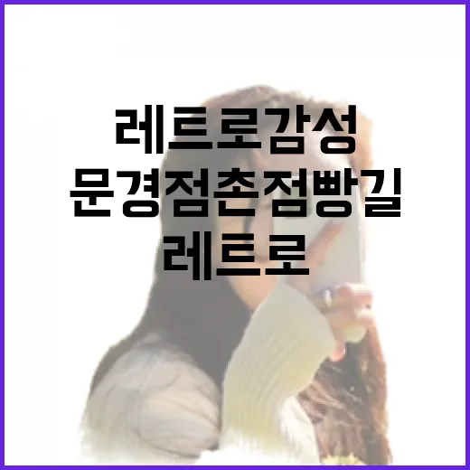 문경 점촌점빵길, 레트로 감성 골목길의 재발견