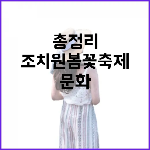 조치원 봄꽃축제와 문화명소 총정리