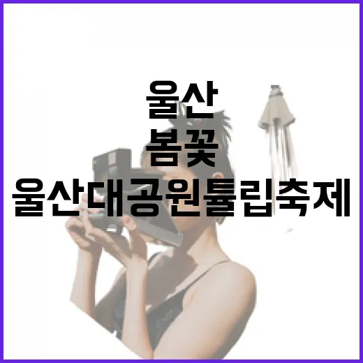 울산대공원 튤립축제…