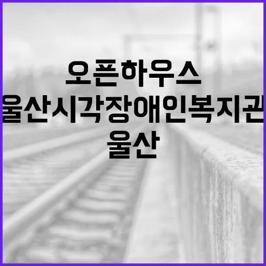 울산 시각장애인복지…