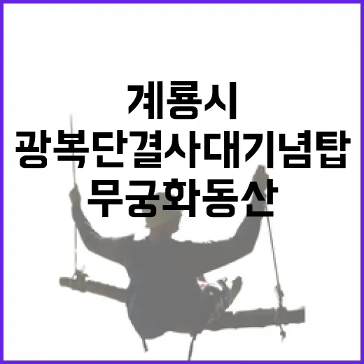 계룡시 광복단결사대…