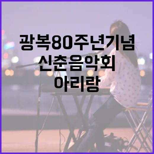 광복 80주년 기념…