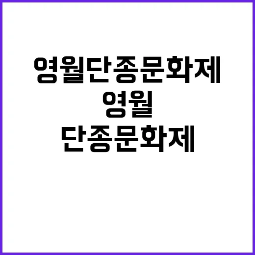 영월 단종문화제, …