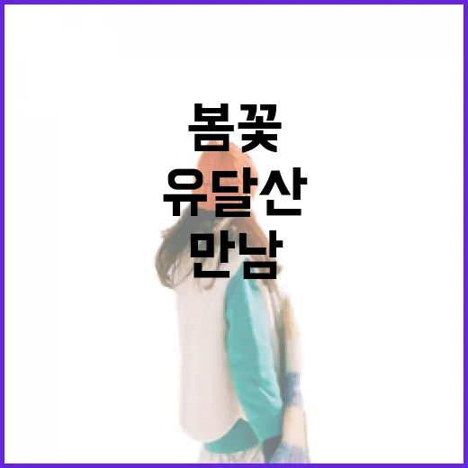 유달산 봄꽃과 예술…