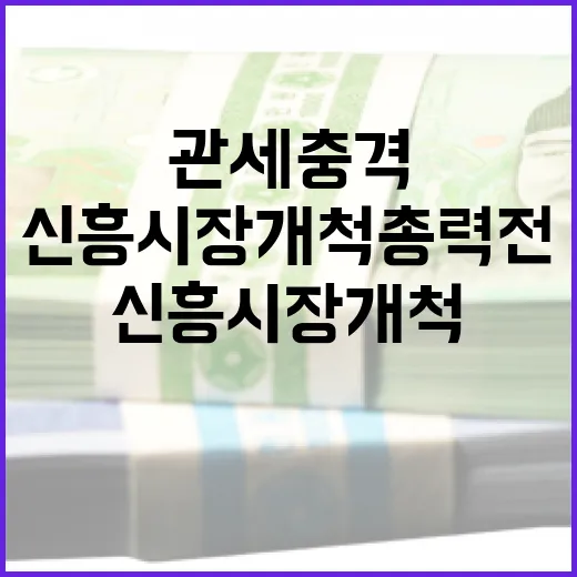 관세 충격 속 신흥…