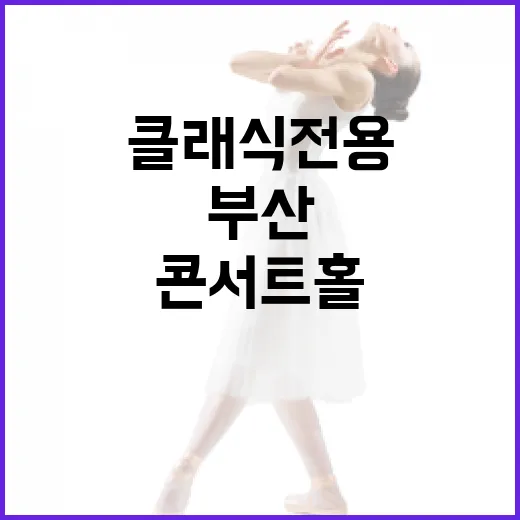 부산 클래식 전용 …
