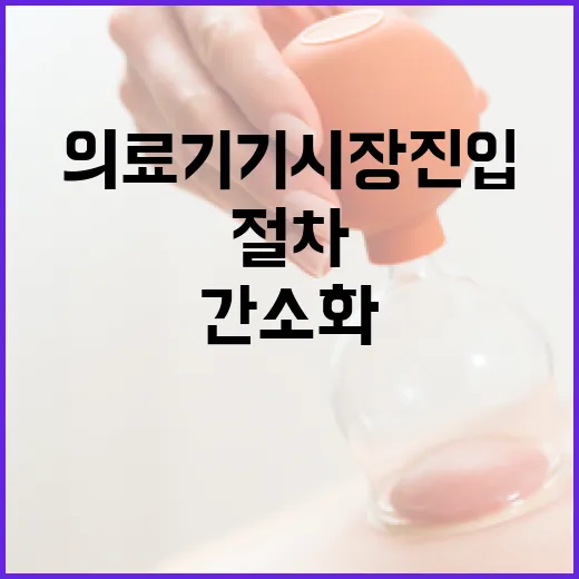 의료기기 시장진입 절차 대폭 간소화