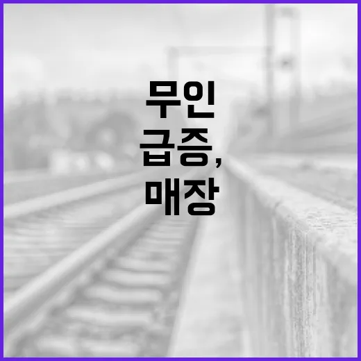 무인 매장 민원 급증, 대책 시급