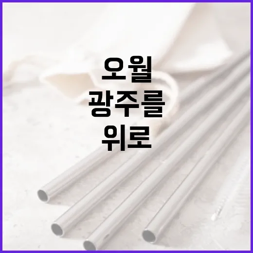 광주를 물들인 오월…