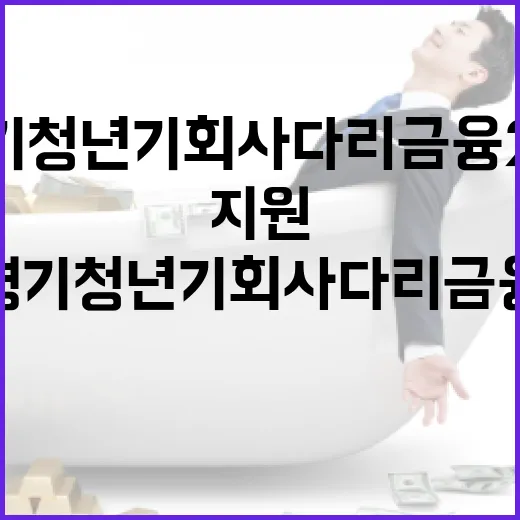 경기청년 기회사다리…