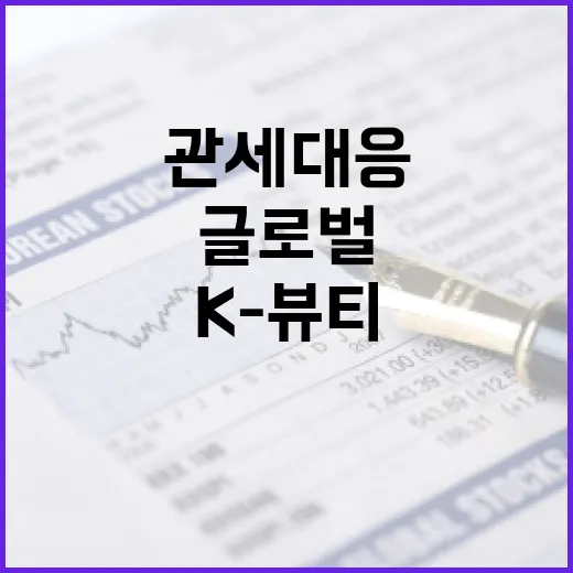 K-뷰티, 미국 관세 대응과 글로벌 진출 가속화