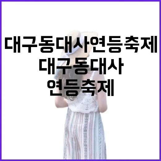 대구 동대사 연등축제, 빛으로 물든 밤의 향연