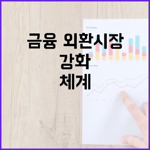금융·외환시장 24시간 점검체계 강화