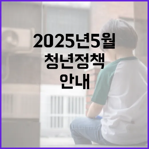 2025년 5월 전북 청년정책 집중 안내