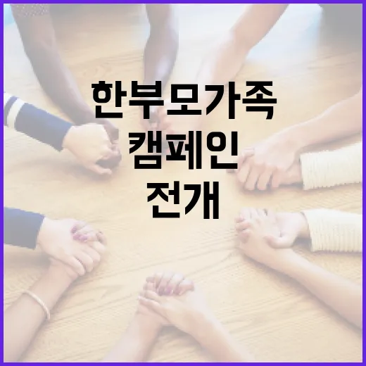 경남, 한부모가족 지원 강화 캠페인 전개