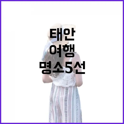 태안 여행 필수 명소 5선