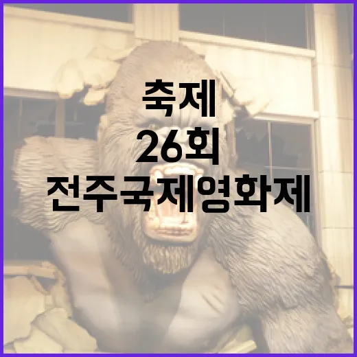 전주국제영화제 26회, 영화와 축제의 만남