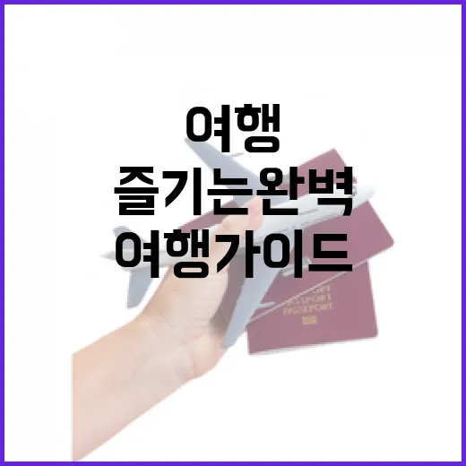 영광에서 맛보고 즐기는 완벽 여행 가이드