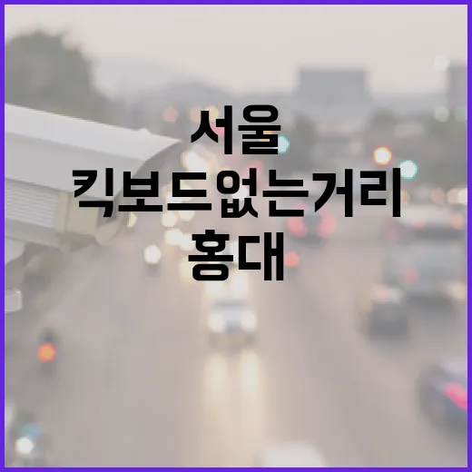 서울 첫 킥보드 없는 거리, 홍대·반포서 시작