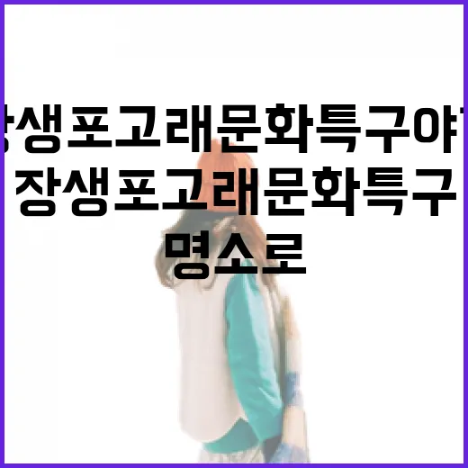 장생포 고래문화특구 야경 명소로 부상