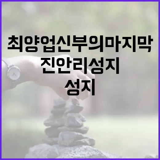 최양업 신부의 마지막 여정, 진안리 성지