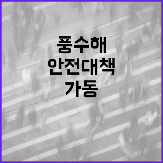 서울 집중호우 대비 풍수해 안전 대책 가동