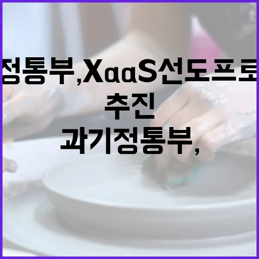 과기정통부, XaaS 선도 프로젝트 본격 추진