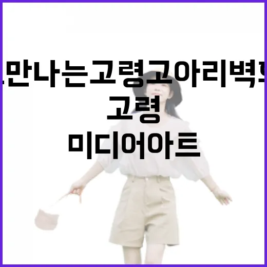 미디어아트로 만나는 고령 고아리 벽화고분모형관