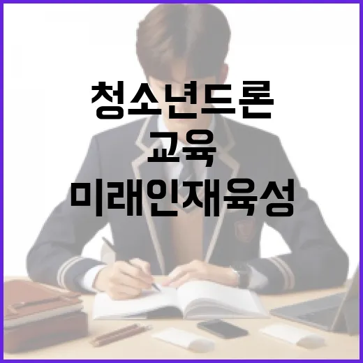 청소년 드론 교육으로 미래 인재 육성 가속