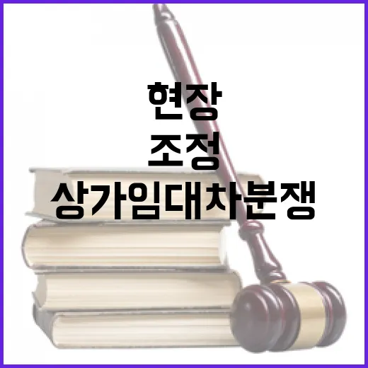 서울 상가임대차 분쟁, 현장 조정으로 신속 해결