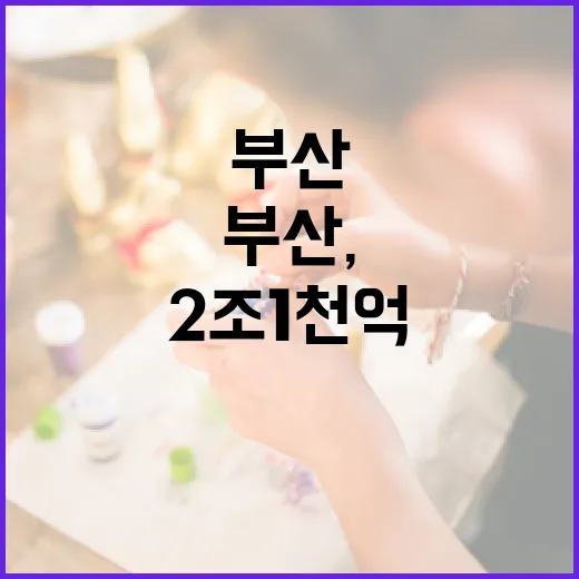 부산, 2조1천억 투입해 19만 일자리 창출 목표